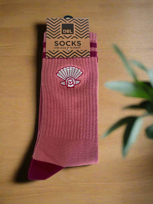 Socks - Embrodied Fantail