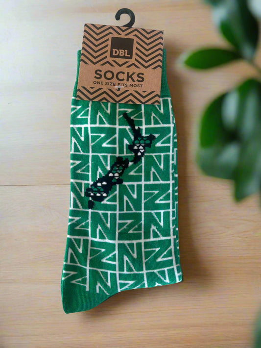 Socks - Kiwiana NZ Map