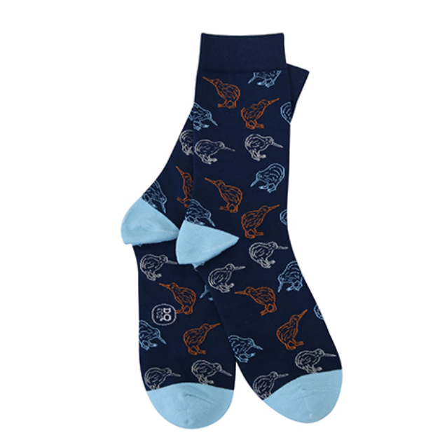 Kiwi Socks - Blue