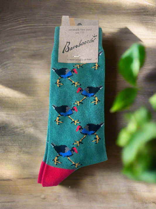 Socks - Kiwiana Pukeko